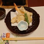 日本料理あじさい - ▷揚物
◯季節の天ぷら