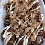 まるわ - たこ焼き　特製ソース　¥500