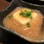 Zenseki Koshitsu Izakaya Shikitei - 揚げ出し豆腐