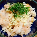 Ginza Choushoku Rabo - 赤魚とさっぱり梅の炊き込みご飯