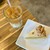 エリック・ローズ - 料理写真:『デカフェオレ(iced)』
          『パンプキンキャラメルチーズケーキ』