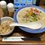 リンガーハット - 料理写真:野菜たっぷりちゃんぽん ¥920＋半チャーハンセット ¥290（価格は訪問時）