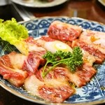 焼肉 京城 - 2014.3 骨付カルビ（1,200円）タレ