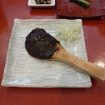梵保庵 - 焼き味噌。めちゃくちゃ美味しい