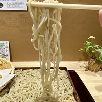 鴨しゃぶ さ和鳥 東上野 - ツルッと喉越し良く美味しいお蕎麦です♪