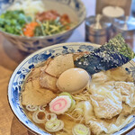 Ramen aki 川崎追分店 - ワンタン麺