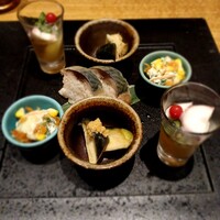 魚匠 銀平 道頓堀店 - 前菜　美味しかったです