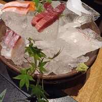 魚匠 銀平 道頓堀店 - お造り～新鮮で甘くて美味しい～