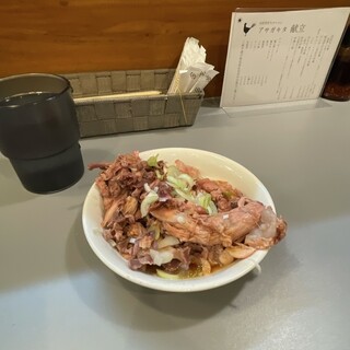 アサガキタ - 料理写真:鶏ガラ