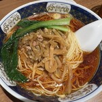 支那麺 はしご - 搾菜湯麺