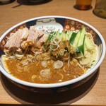 支那麺 はしご - 太肉涼麺