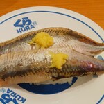 無添くら寿司 - 真いわし (税込)115円 (2024.05.11)