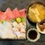海鮮焼・海鮮丼・海鮮鍋 きしょうや - 料理写真:海鮮三種丼   マグロ、地ダコ、モンゴイカ
