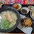 沖縄料理 真家 - 料理写真:◆沖縄そば御膳 850円、もずくの天ぷらトッピング