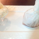 Ristorante YAMANOE - 焼きリンゴとバニラアイス