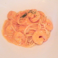 Ristorante YAMANOE - 小エビのトマトクリームパスタ