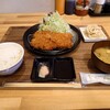 ロースカツ定食 修