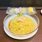 Chuugokuryouri Ryuutei - 涼拌麺（元祖冷し中華）醤油だれ（大盛り）