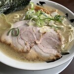 麺匠 大黒 - 塩らーめん こってり 太麺 中盛り 700円♪（チャーシューは2枚入ってました^ ^）