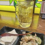 博多魚菜と串焼き百珍 笑伝 - お通し