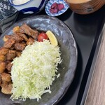 Hanamaru Kafe - トンテキ的定食¥1,000