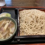 藤寿庵 - 鴨せいろ、蕎麦大盛り