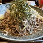 そば太鼓亭 - 肉もりそば大盛り