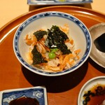 銀座 しのはら - 桜海老と筍ご飯