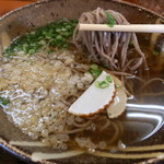 復活！のかけそばは　ザルとは粉が違う