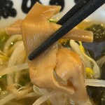 東京おぎくぼラーメン ゑびすや - メンマリフト