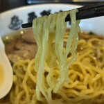 東京おぎくぼラーメン ゑびすや - 麺リフト