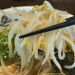 東京おぎくぼラーメン ゑびすや - もやしリフト