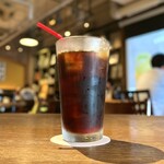 ブルーブックスカフェ - ・アイスコーヒー 500円/税込