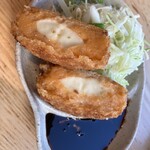 九州うまいもんと焼酎 芋蔵 - チーズの明太子包揚げ