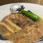 Homma Guro Soba Kotsu - ▪️本まぐろそば¥980 
      　※キャッシュレス対応のみ
      　　QRコード、電子マネー、カードのみの対応