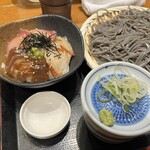 Takadaya - ざる蕎麦と海鮮付け小丼