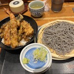 Takadaya - ざる蕎麦と天丼のセット