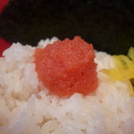 博多 一風堂 - ☆辛子明太子キラキラですね☆