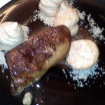 フォアグラとメレンゲのコントラスト