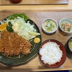 つる吉 - レディースヒレかつ定食　1,300円