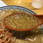 元祖赤のれん 節ちゃんラーメン - スープは超濃厚！