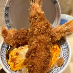 HAJIME - 超特大 海老焼かつ丼