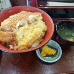 味一番 - 料理写真:カツ天丼850円