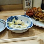 大衆食堂 ROOKIE - せんべろセット 餃子、唐揚げ、塩キャベツ