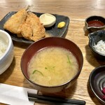 Sumibikushiyaki To Shunsenryouri No Mise Tomi No Ichi - アジフライ定食