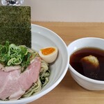 らぁ麺 NOBU - 昆布水つけ麺　500円(注意：プレオープン価格です)