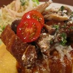 Kitchen Toriage - 牛カツ × オムライス ～ボルガライス風～ プレート