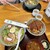 角忠 - 料理写真:味噌カツ丼650円と五目中華そば550円…味噌中華