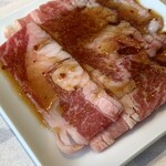 焼肉徳寿 - ハーフ焼肉（ハーフUSカルビ）