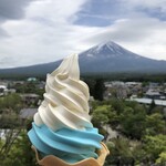 ふじパノラマカフェ - 富士山ソフトクリーム